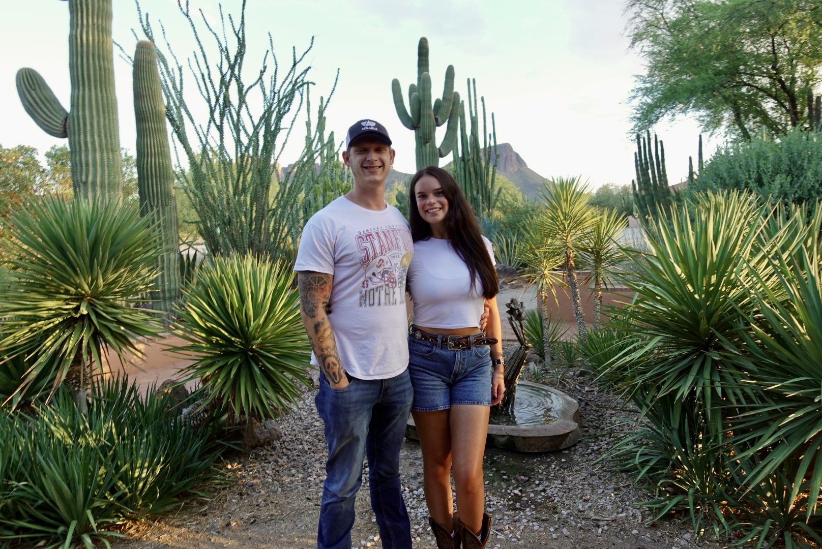 John Bernard, owner of JB Contracting ATX, with his wife Brooke